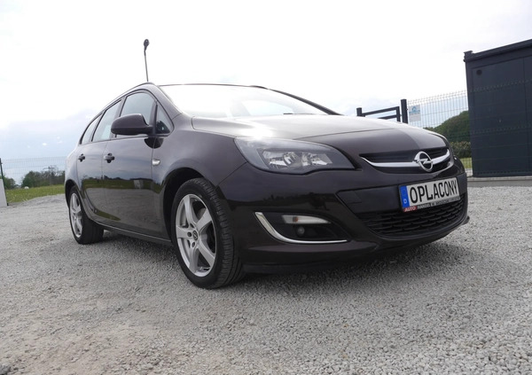 Opel Astra cena 22800 przebieg: 268458, rok produkcji 2013 z Złotów małe 191